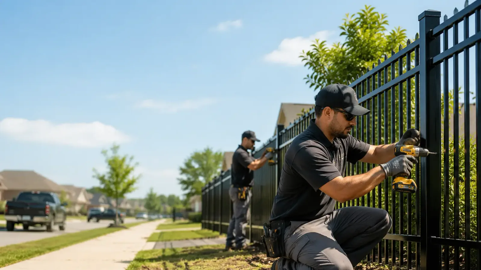 Metal Fence Installation in Vale, NC